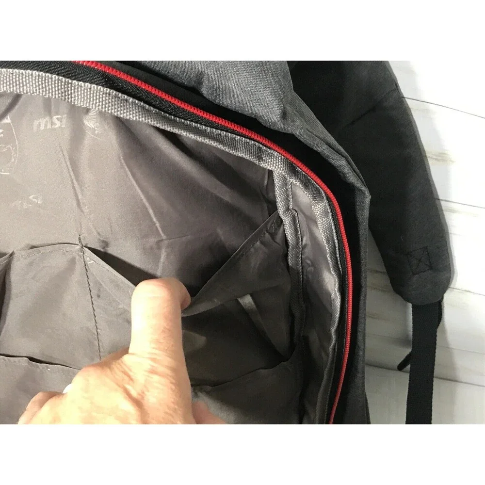 NEW! MSI Gaming G SERIES LARGE Backpack Laptop Computer Bag Travel Carry On